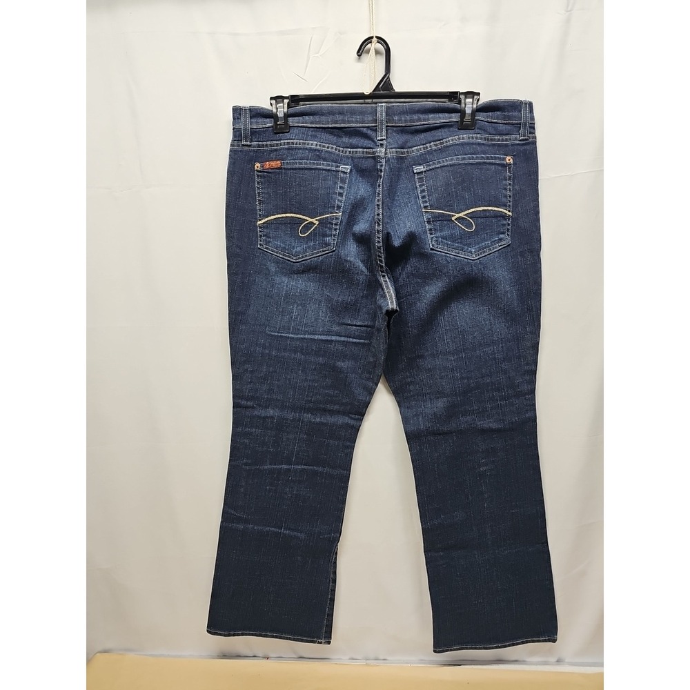 Jordache Women's Blue Vintage Classic Bootcut Denim Jeans Size 18s‎ 40X30.5 - Picture 8 of 14